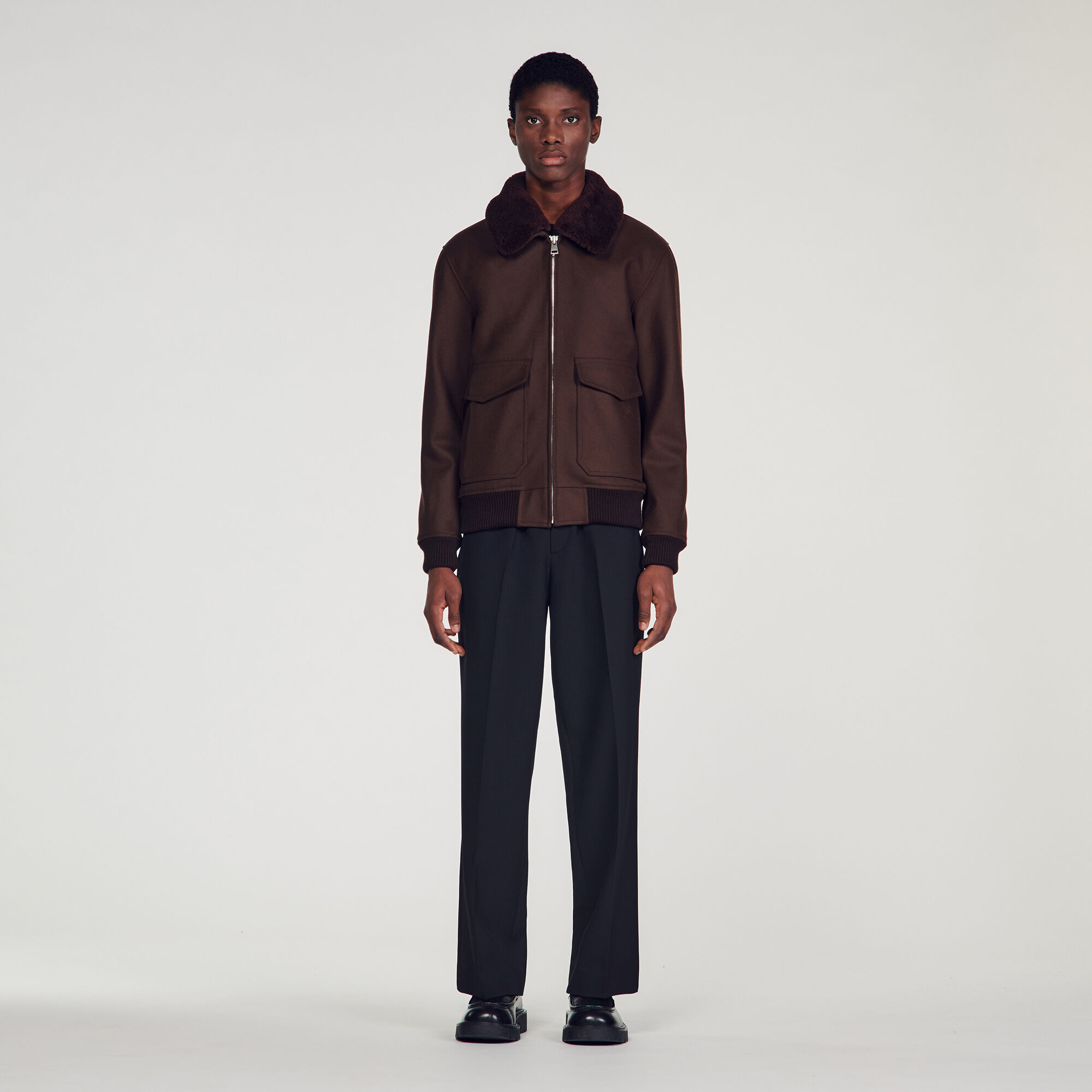 Blouson best sale homme sandro