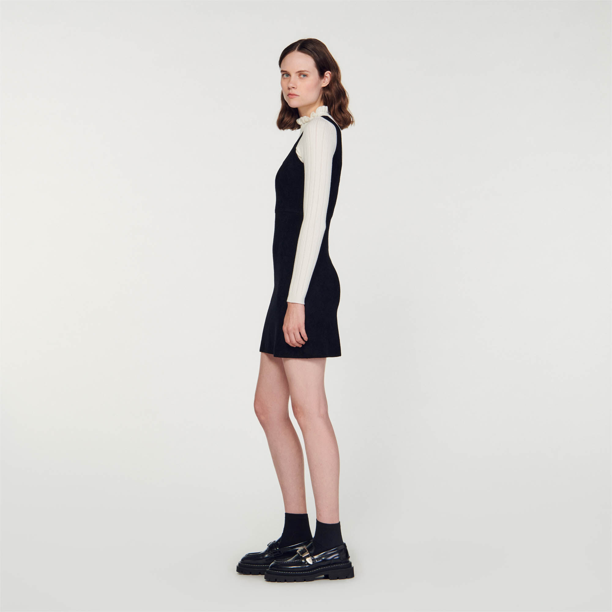 Robe chasuble shop noire femme