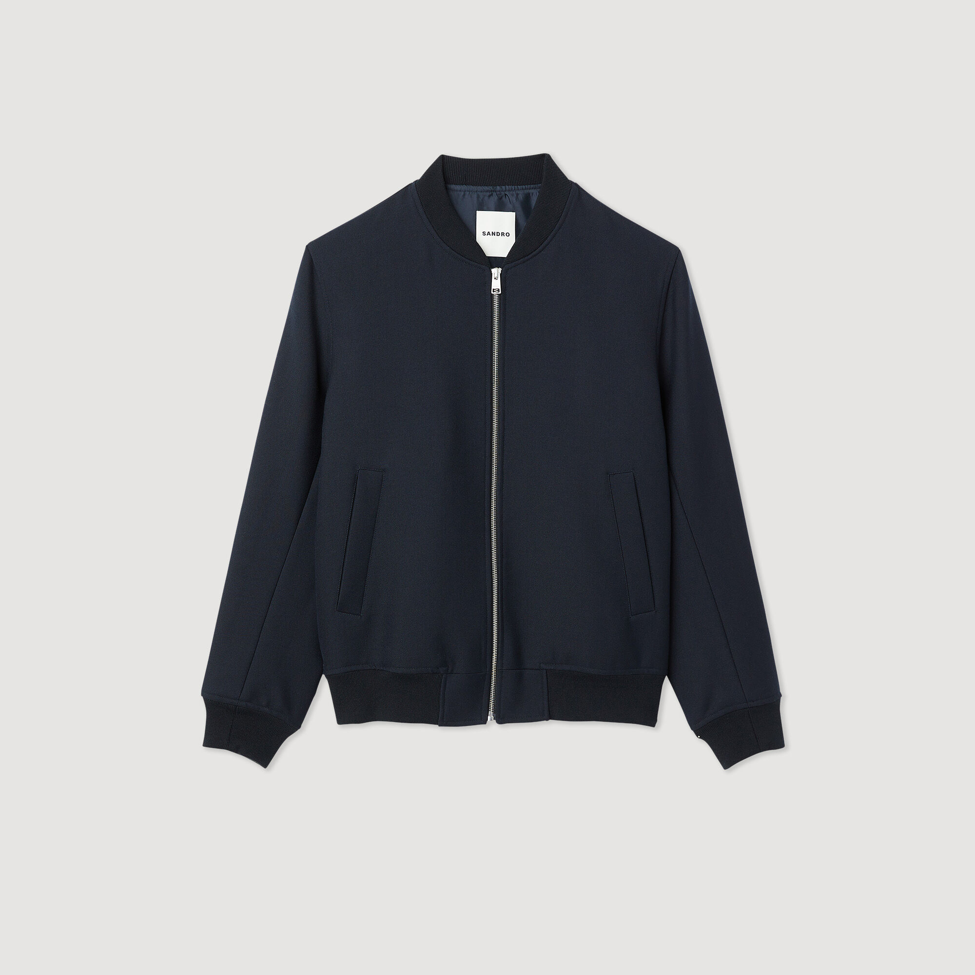 Sandro baseball jacket cheap