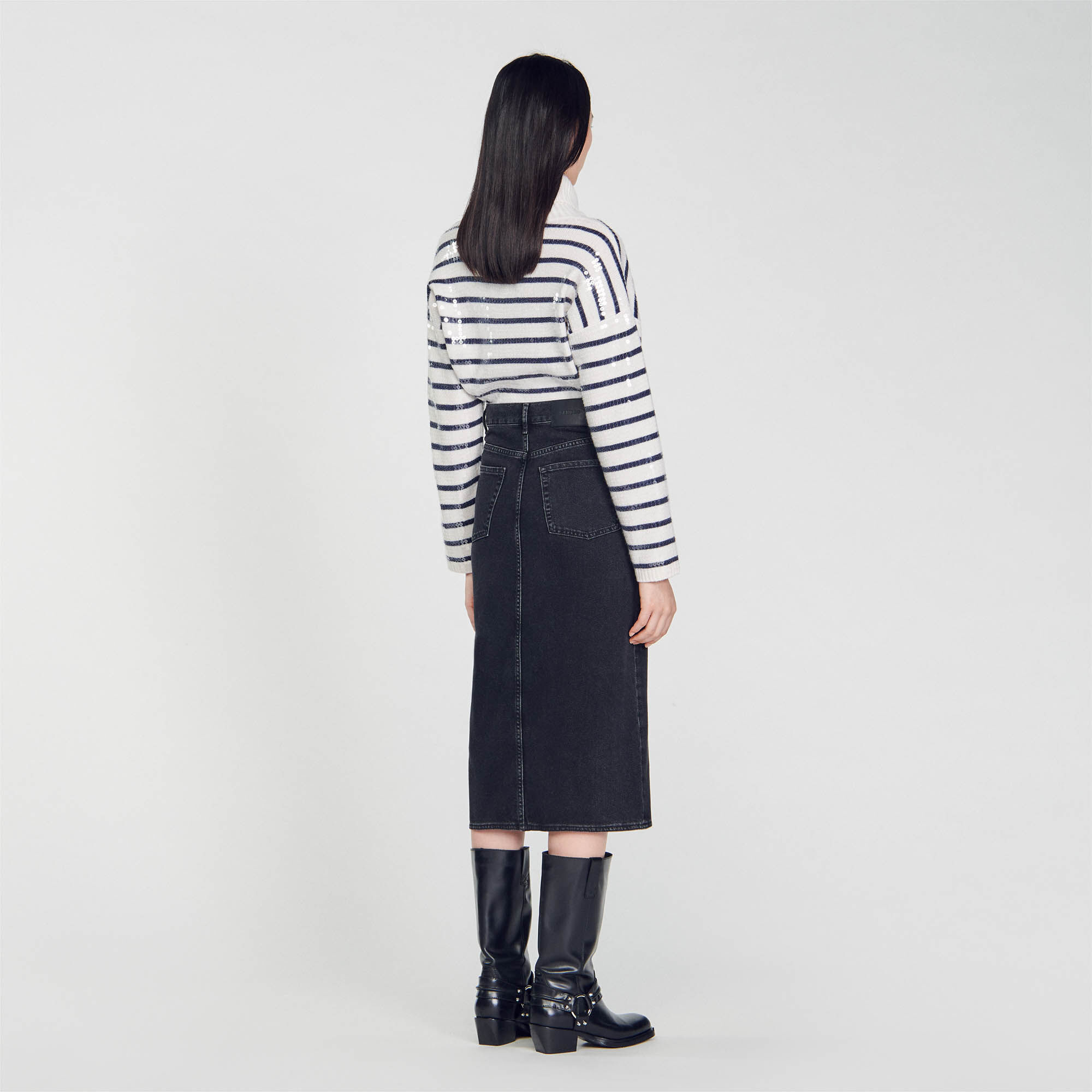 Jupe en jean clearance sandro