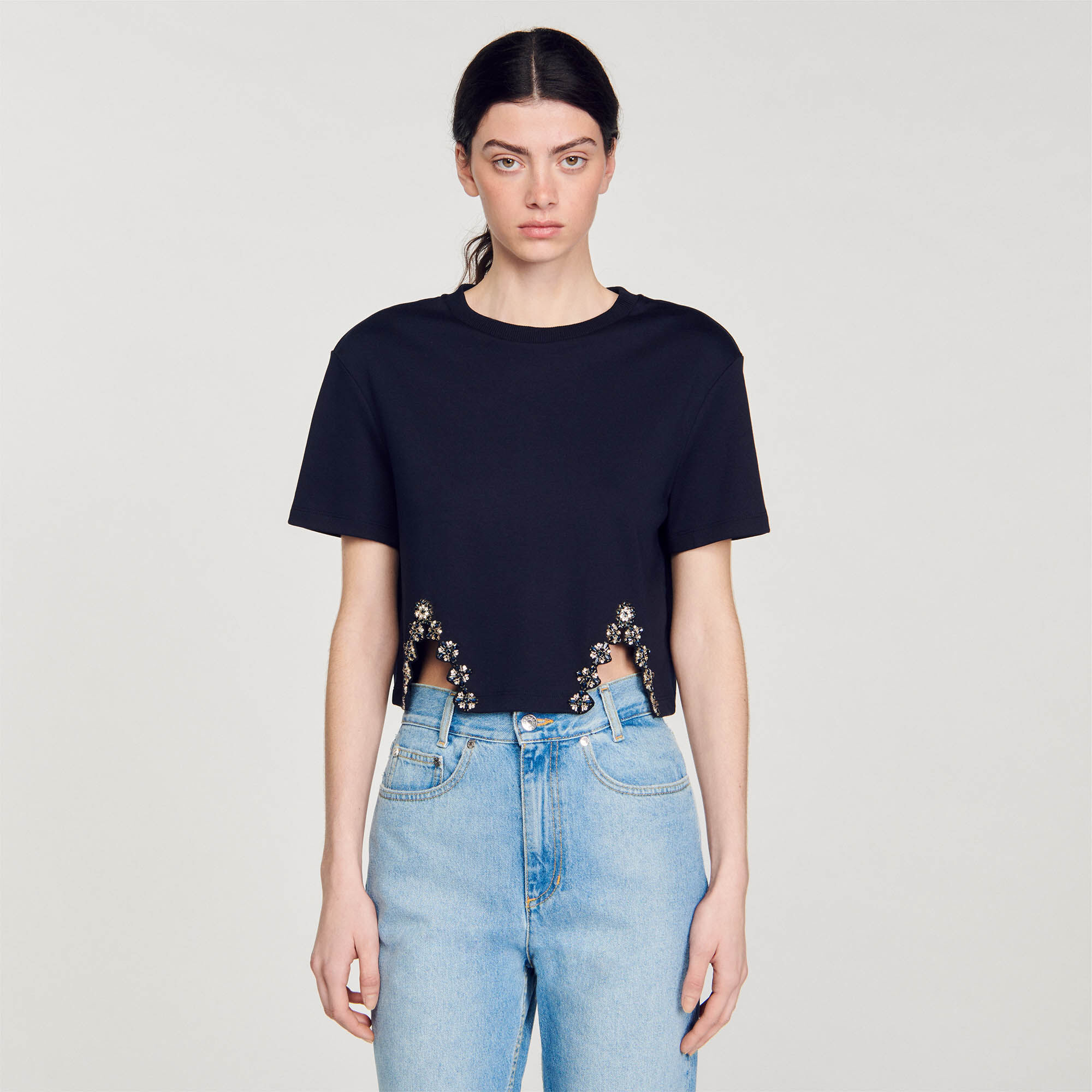 Tee shirt femme new arrivals sandro