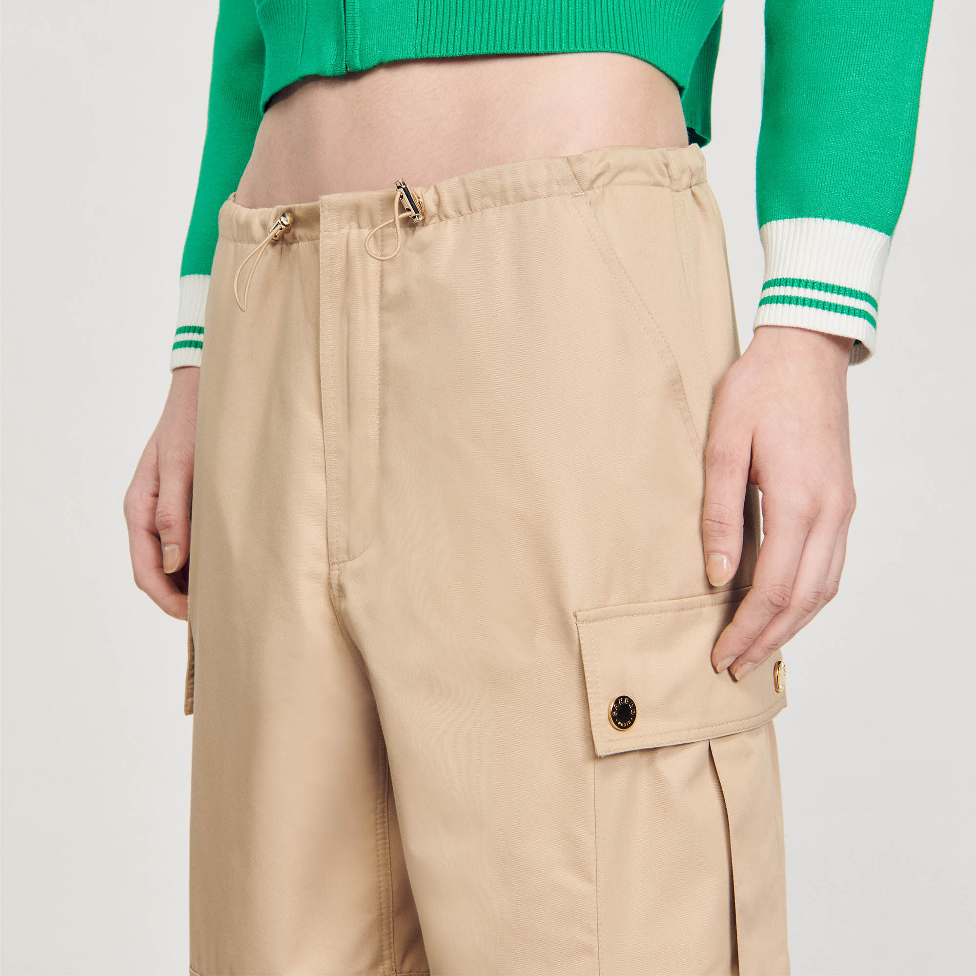 Short cargo on sale femme beige