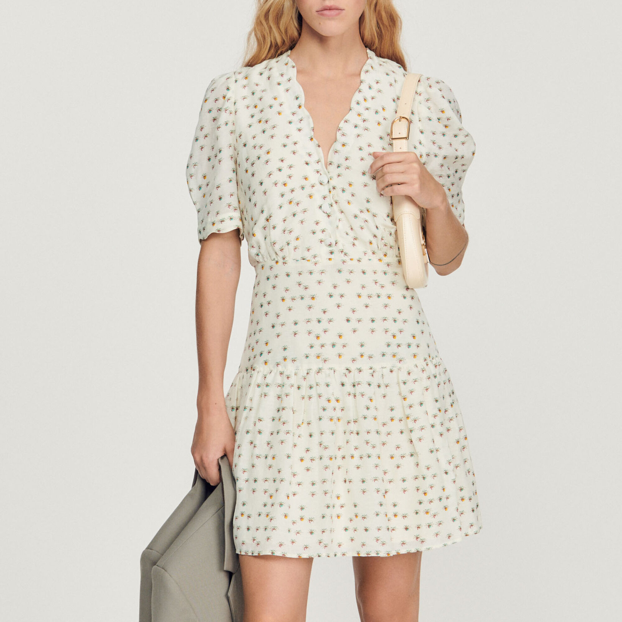 Sandro flower dress discount