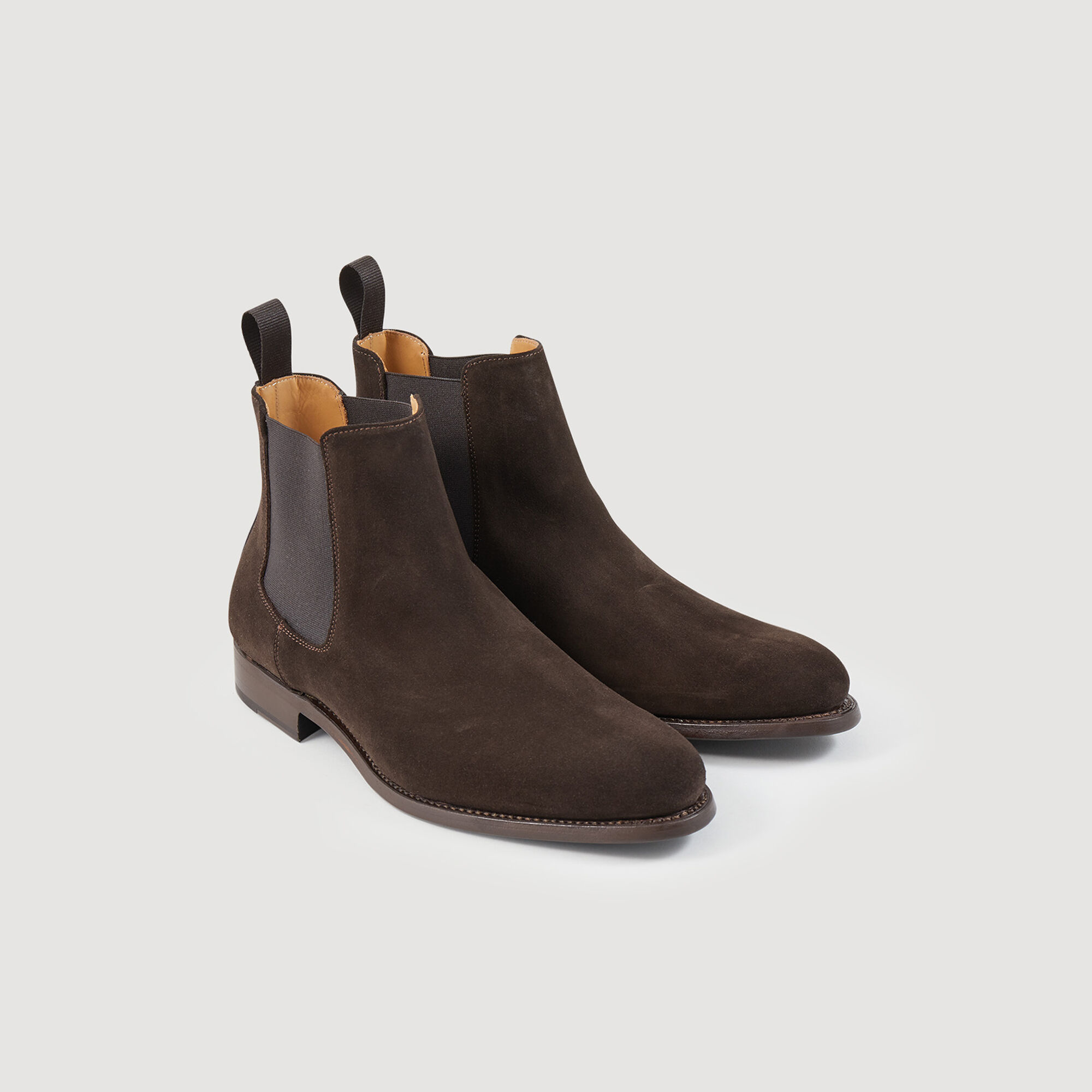 Sandro deals suede boots