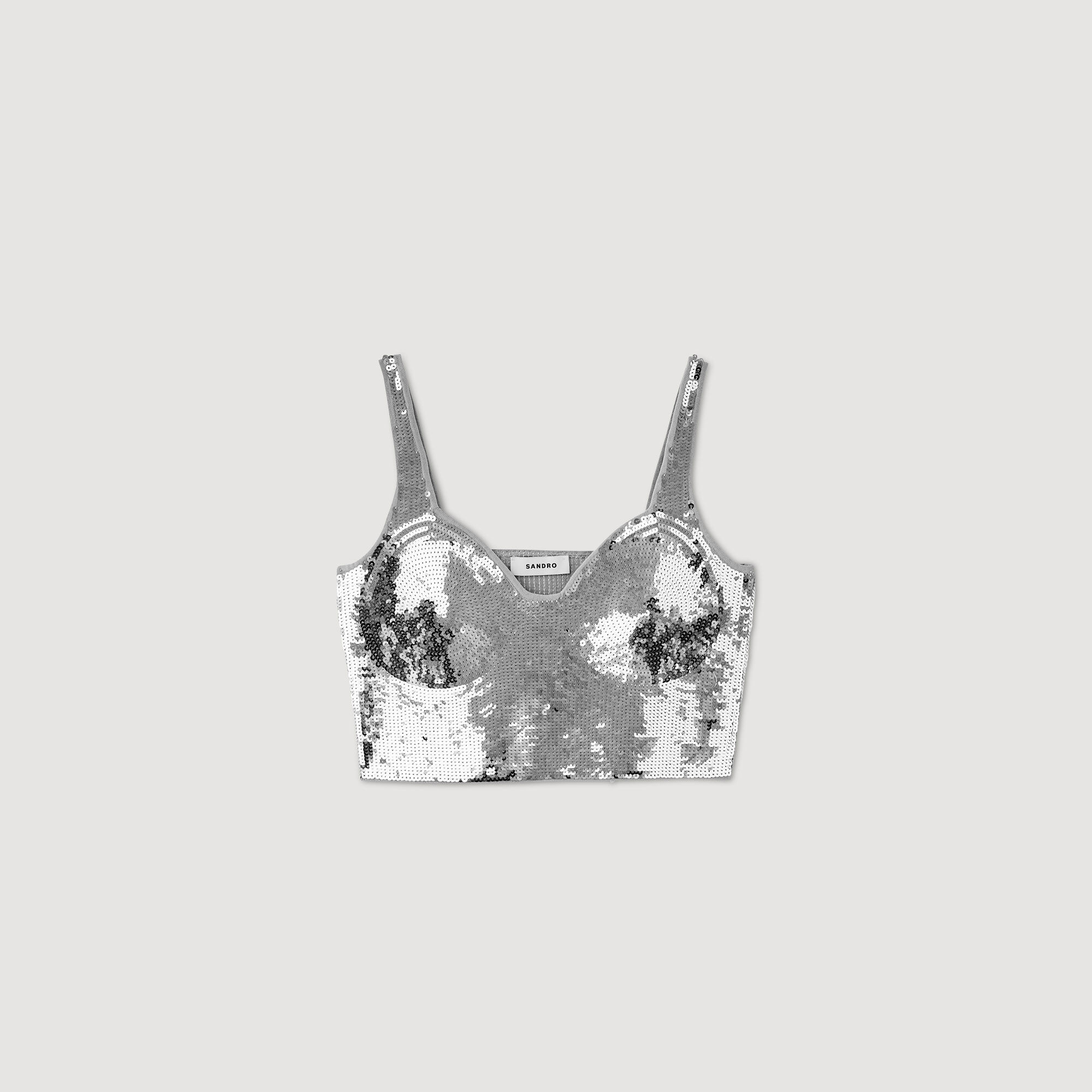 Sequin bralette store