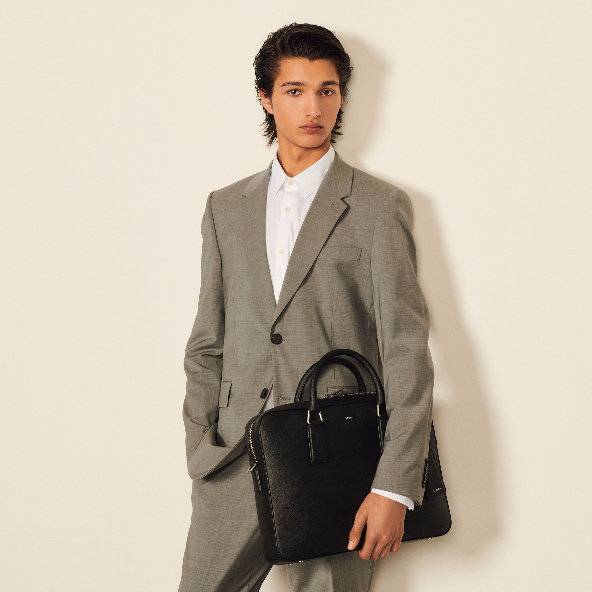 Sandro outlet paris briefcase