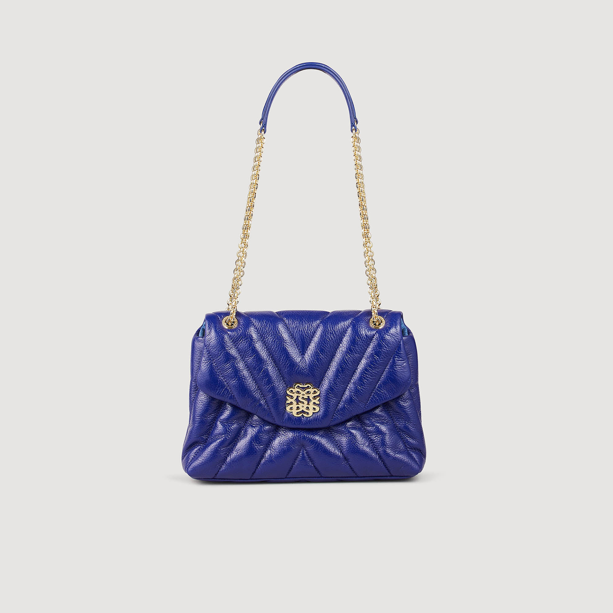 Sandro grained sales leather bucket bag
