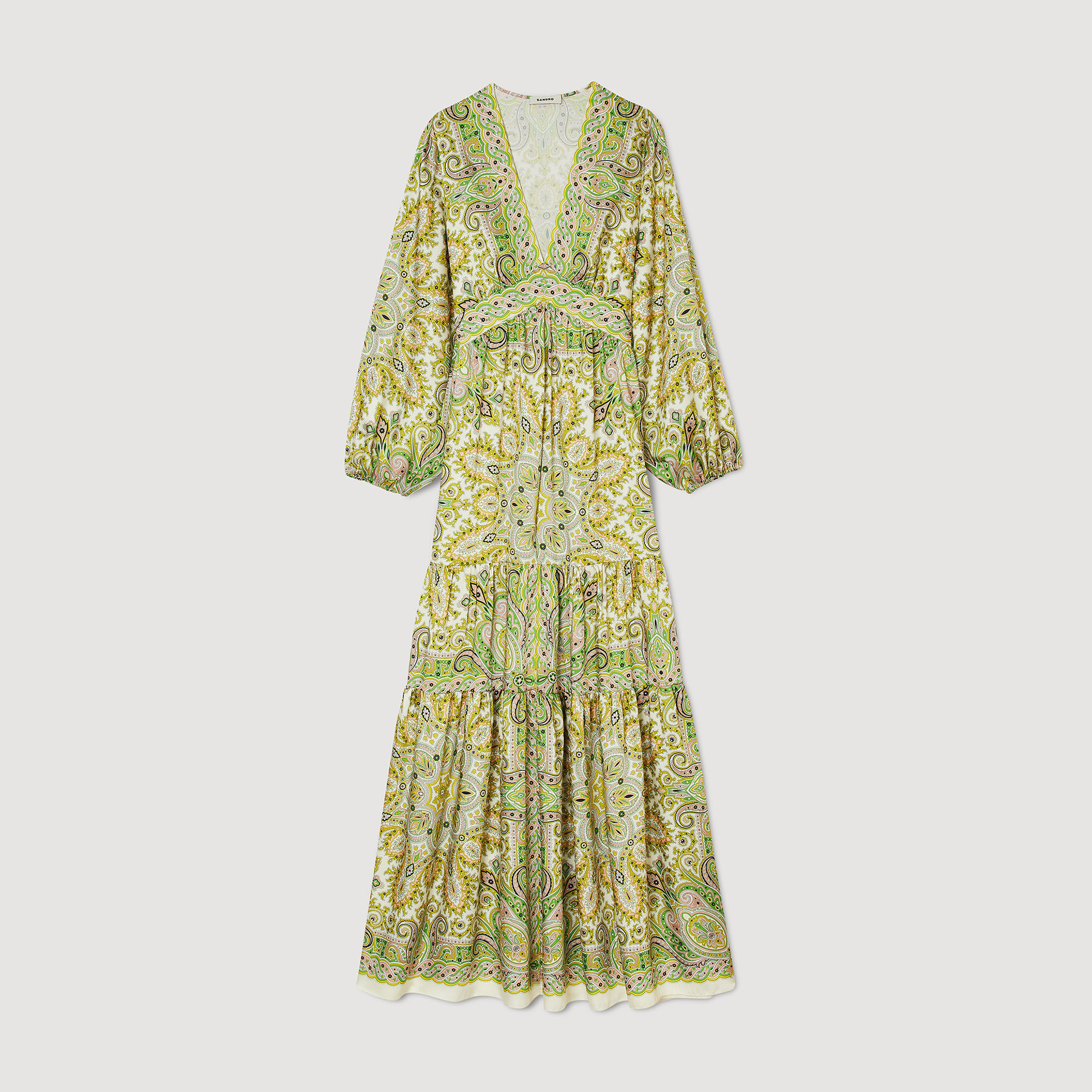 Sandro robe foulard store