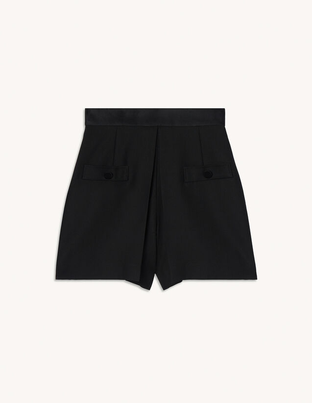 Bijlage Decoratief analyseren High-waisted shorts with buttons - Skirts & Shorts - Sandro-paris.com