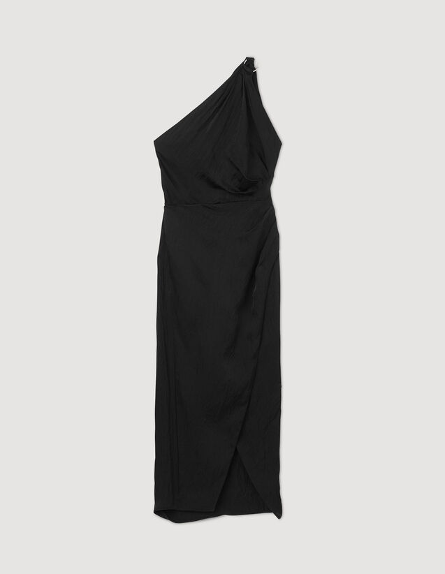 Wrap-Effect Buckle Dress - Women - Ready-to-Wear
