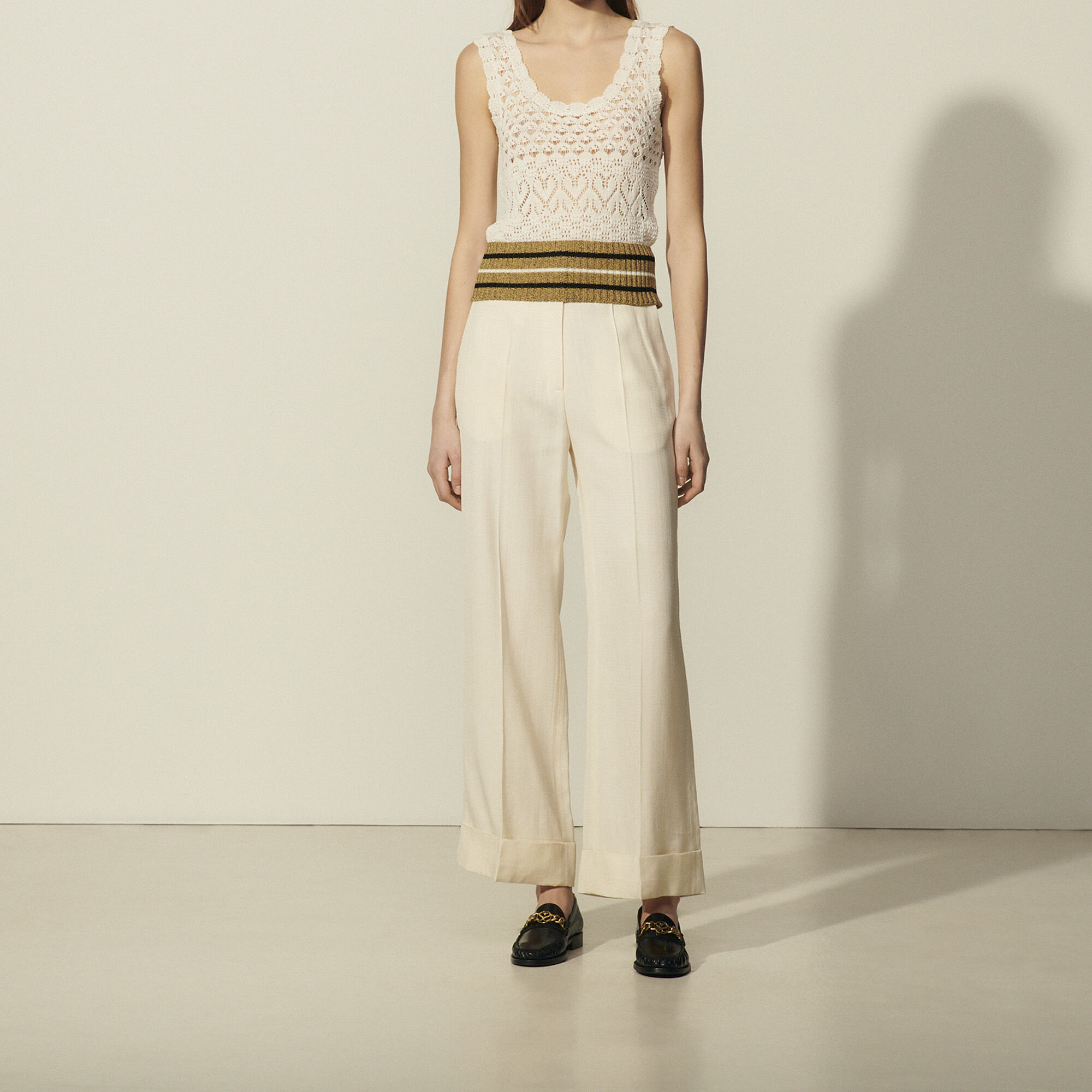 Sandro knit vest clearance
