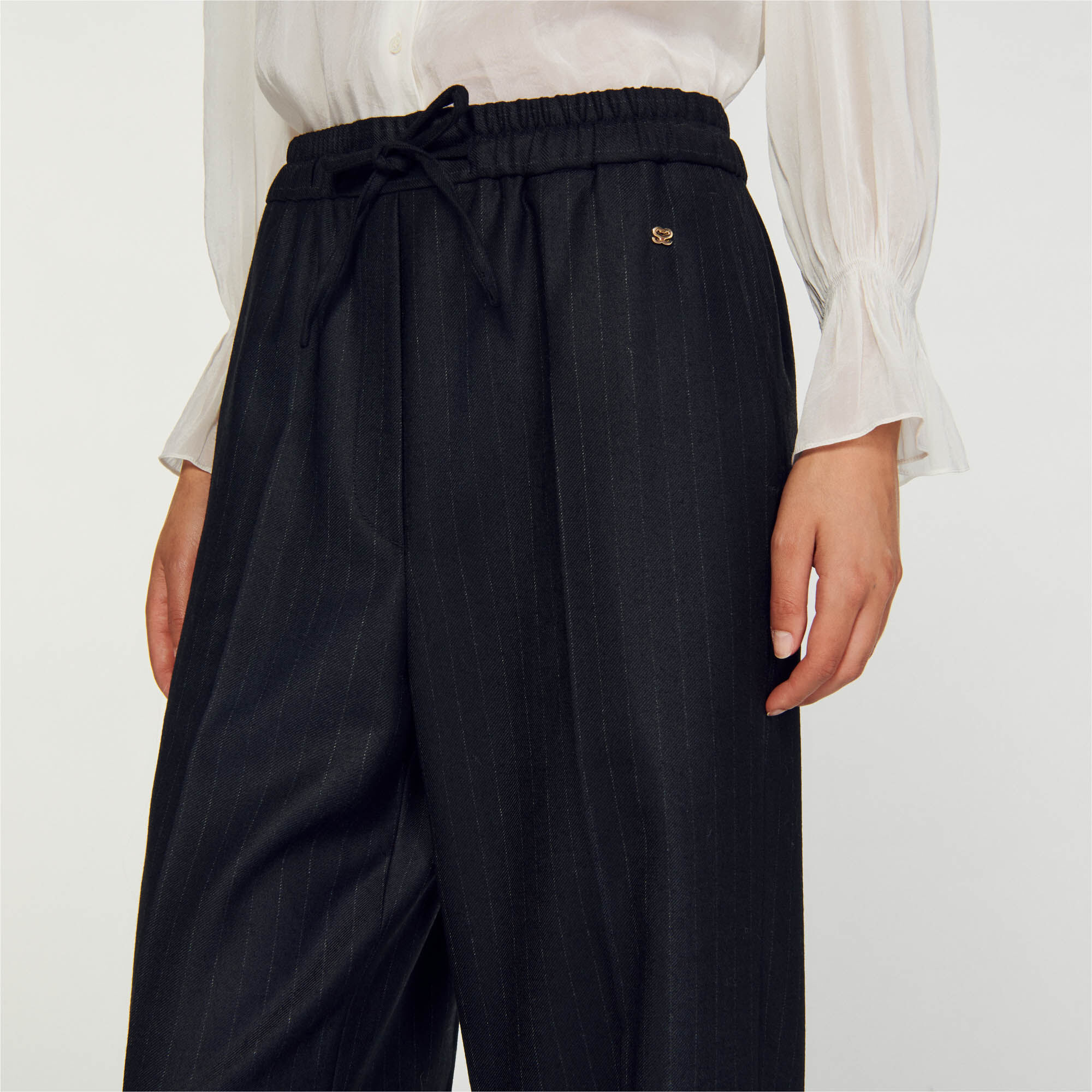 Long striped clearance trousers