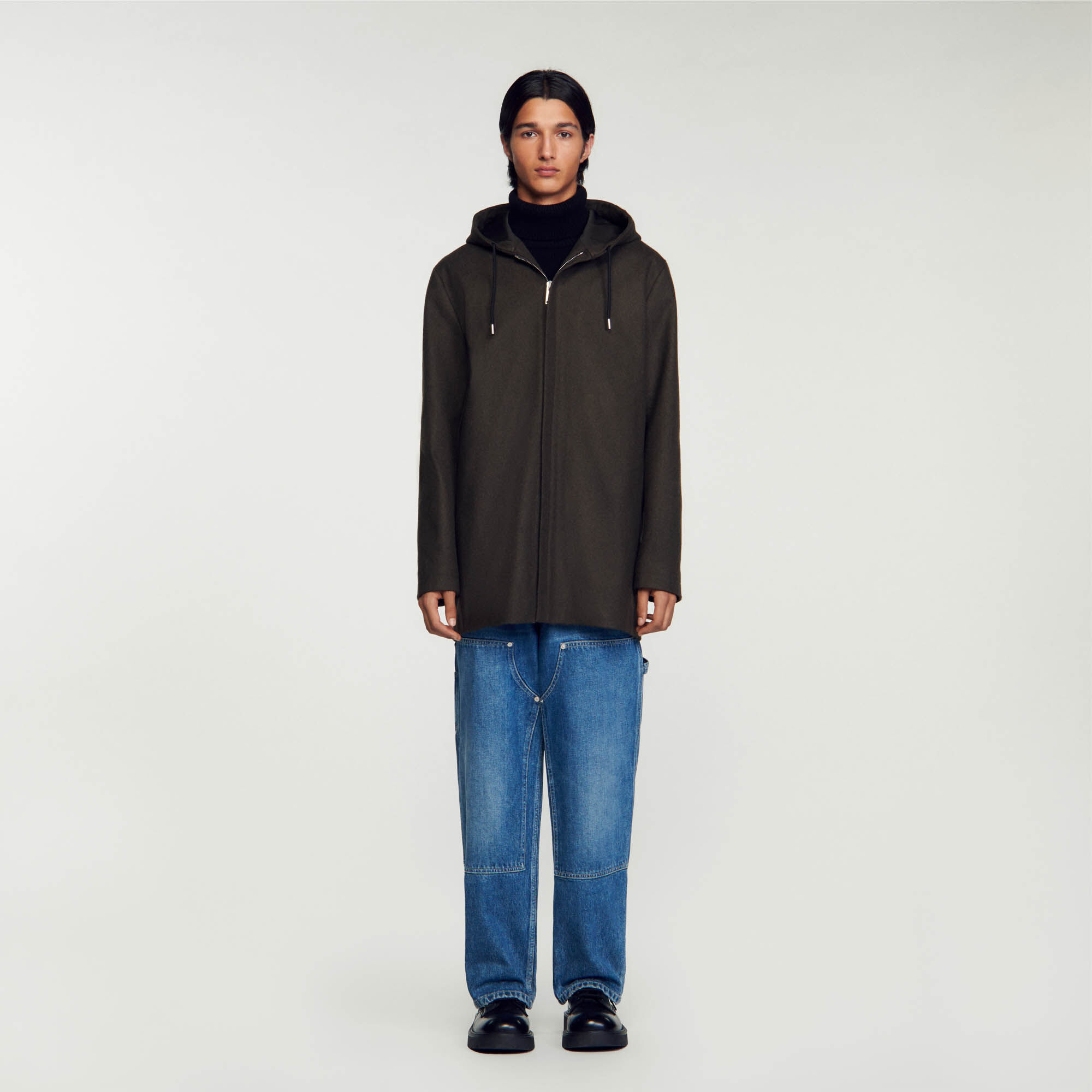 Manteau capuche HSandroforthefuture Sandro paris