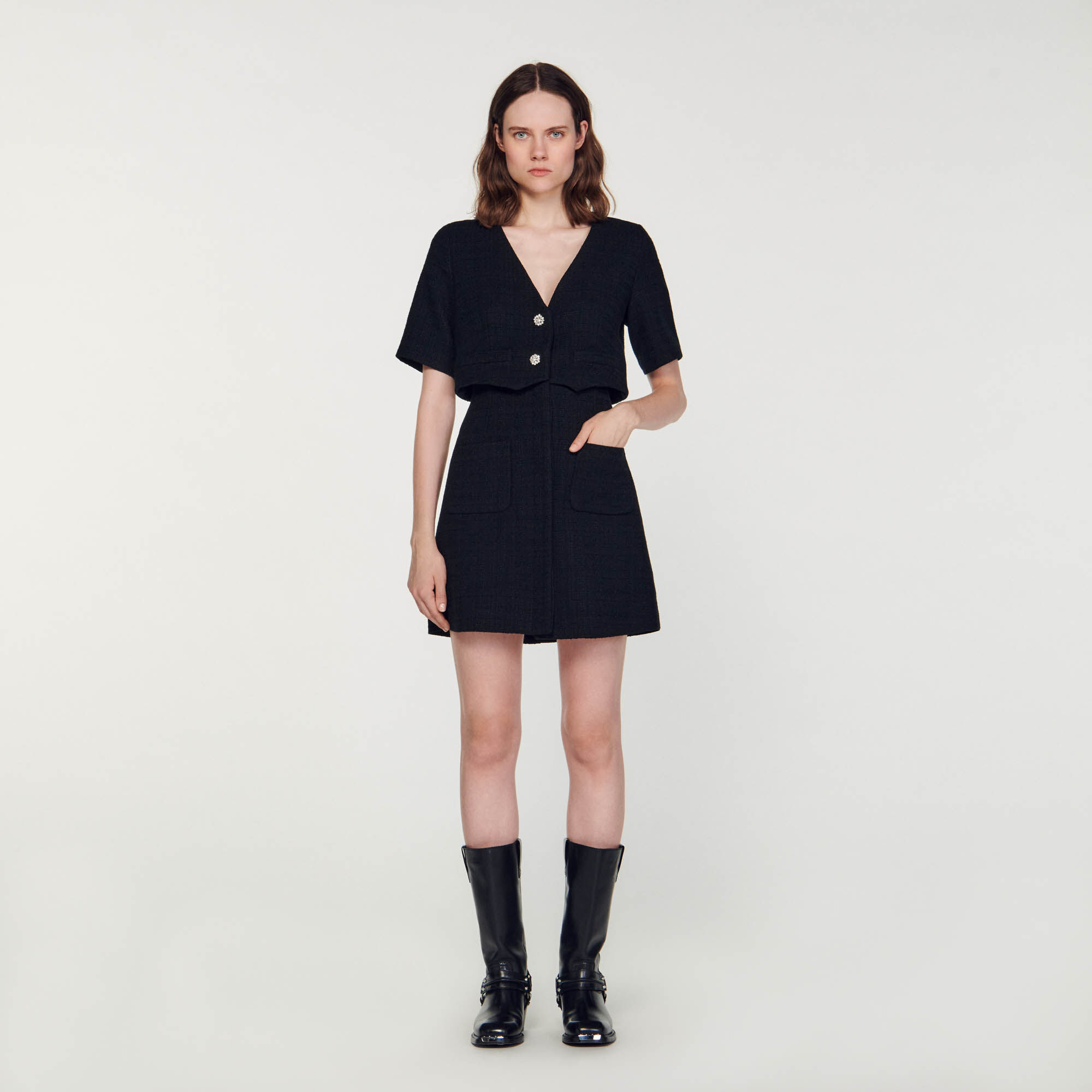 Robe courte 2025 sandro