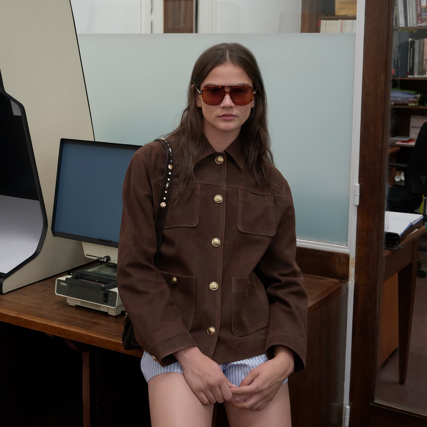 The Women's Cardi-coat by Sandro Paris