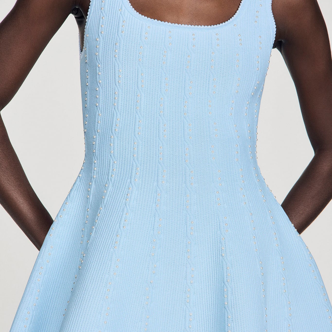 The Women's Rhinestone Dress by Sandro Paris