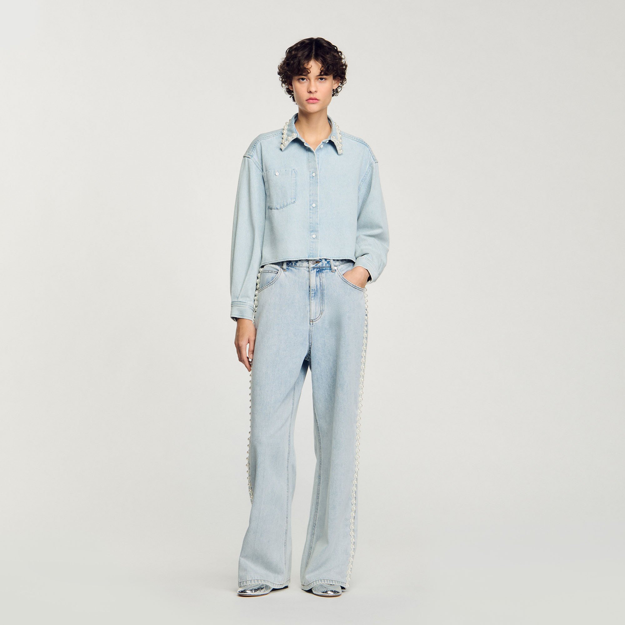 aLORS paris 【Jean a】Bleu clair サイズ1 aLORS paris 【Jean a】Bleu clair サイズ1 Jean a】Bleu clair