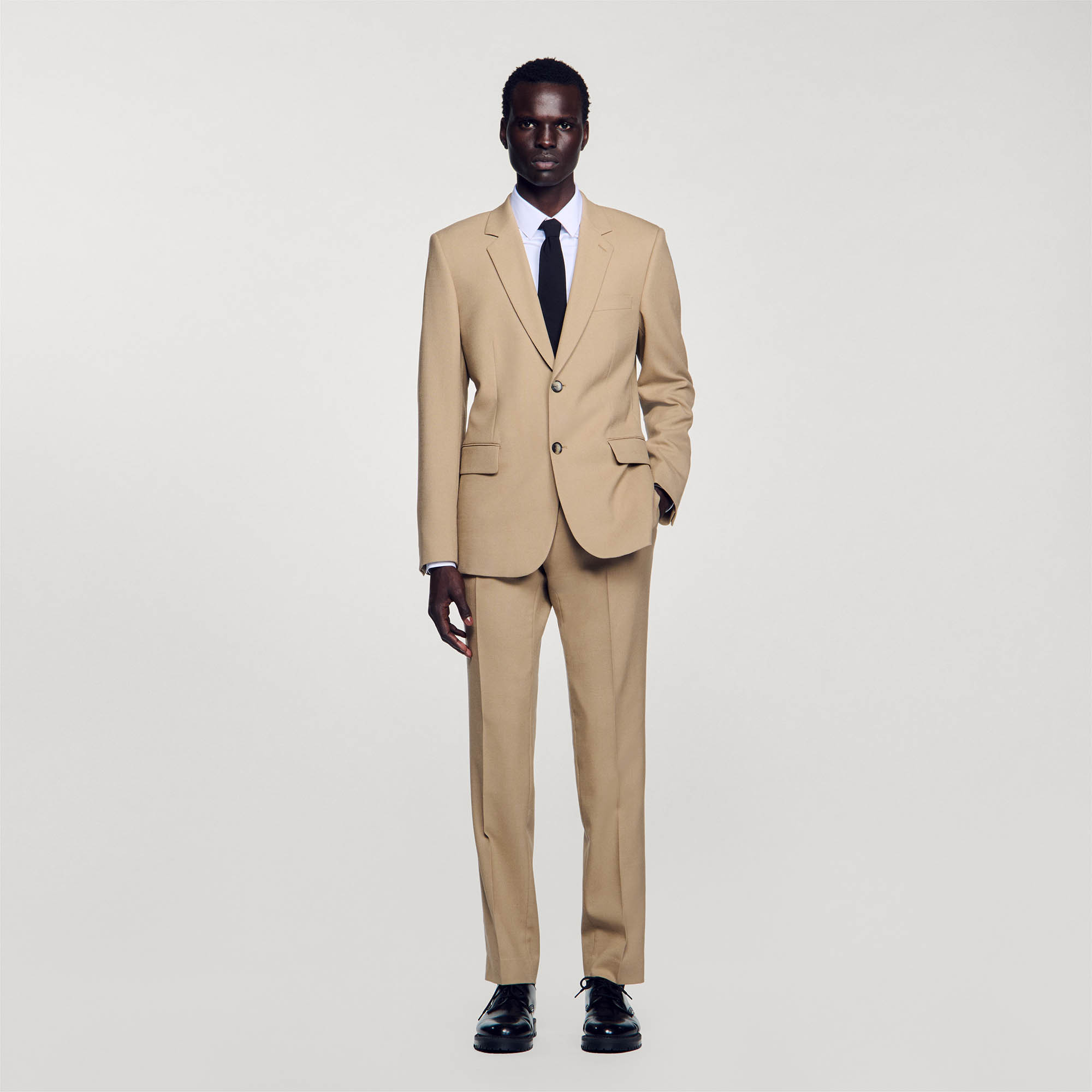 美品】sandro PARIS サンドロ セットアップスーツ 44・36