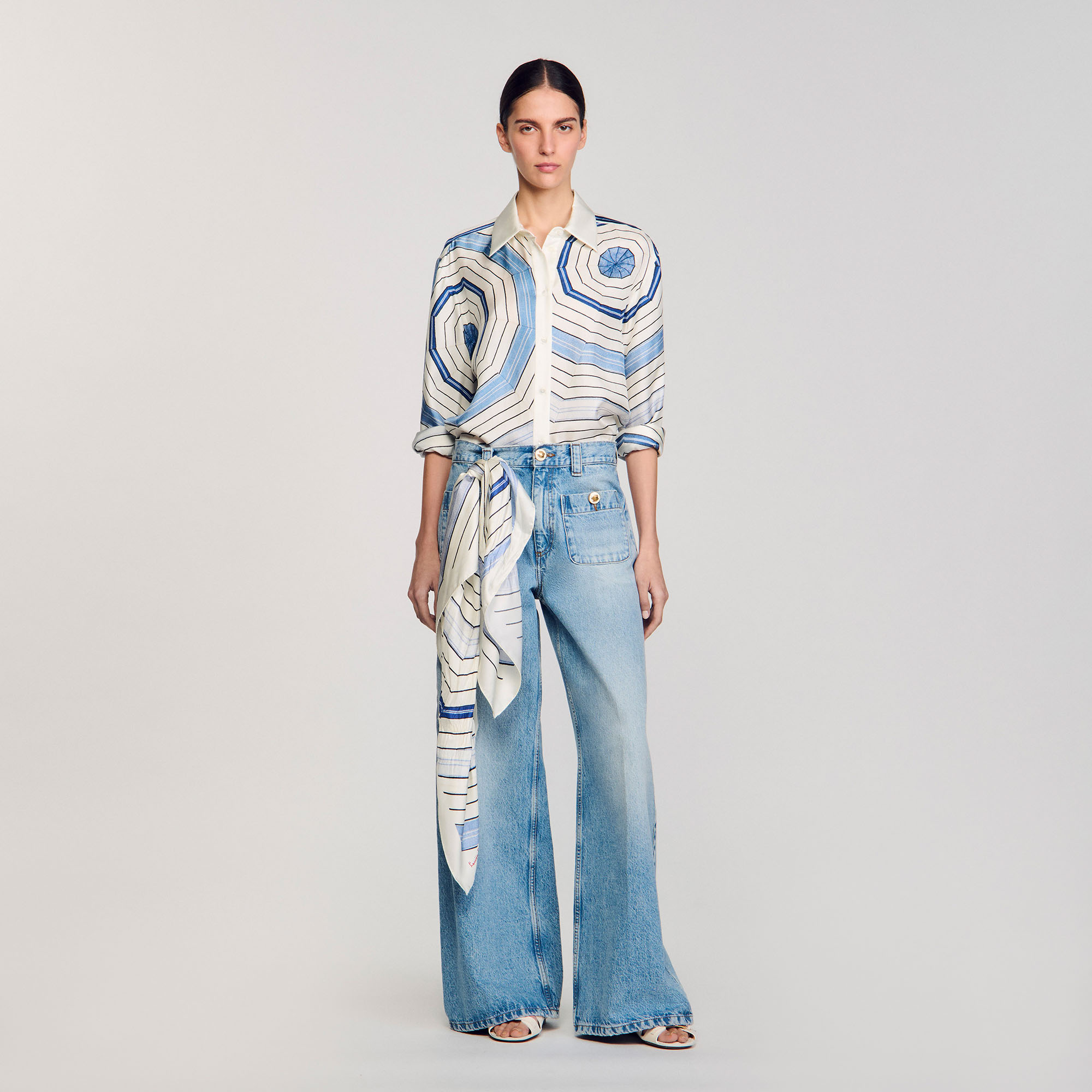 トップス leinwande marino sleeve leinwande（ラインヴァンド）の「Marino Sleeve（シャツ