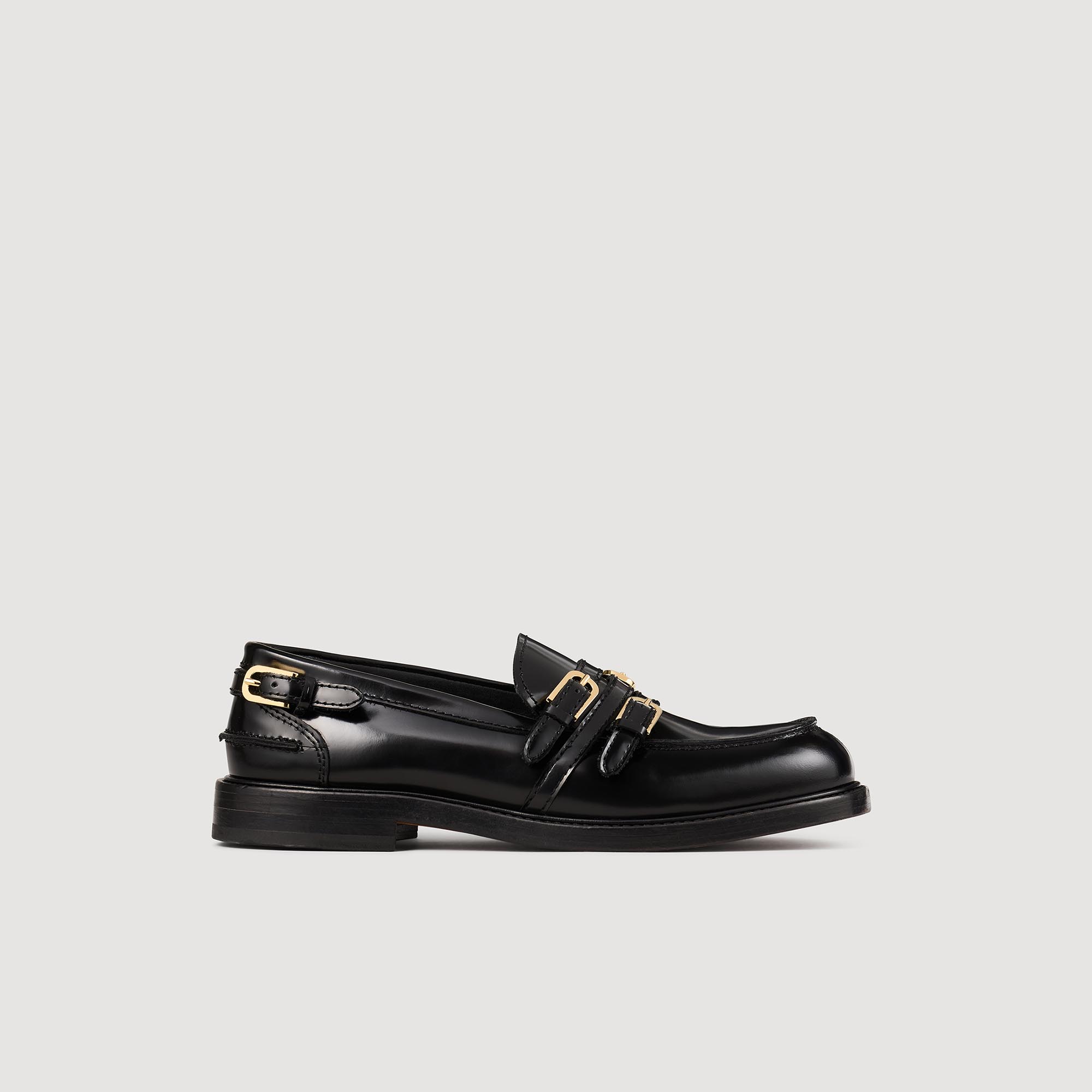 Sandro Men\'s Black Mario Preppy Slip On Tassel Loafers Size 9.5 Mens Brazil Loafers - Etsy main image 4
