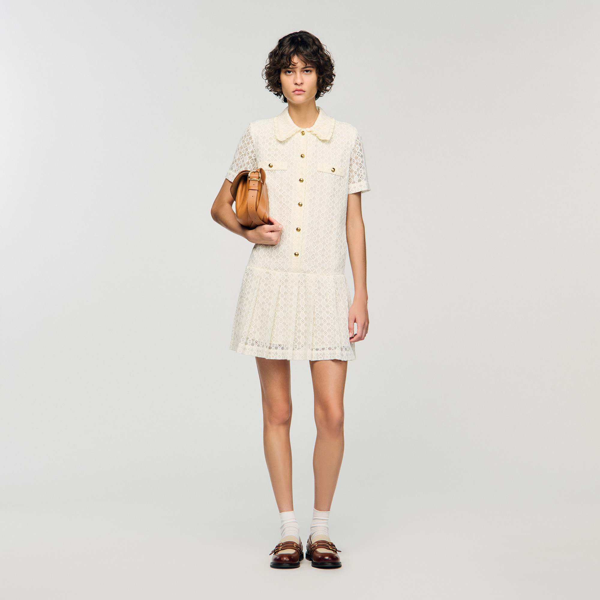 Sandro Beige Dress